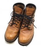 RED WINGレッドウィング）の古着「BECKMAN ROUND BOOTS/ ベックマン ラウンド ブーツ」｜ベージュ