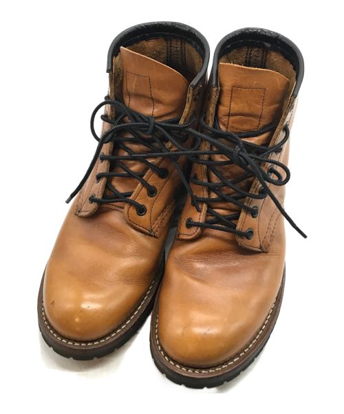 RED WING（レッドウィング）RED WING (レッドウィング) BECKMAN ROUND BOOTS/ ベックマン ラウンド ブーツ  ベージュ サイズ:8 1/2の古着・服飾アイテム