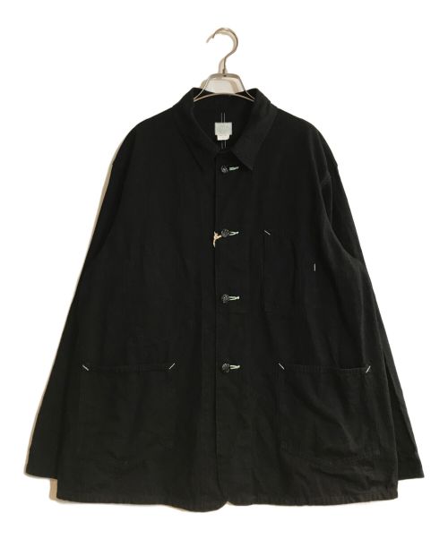 POST O'ALLS（ポストオーバーオールズ）POST O'ALLS (ポストオーバーオールズ) No.1 Jacket ブラック サイズ:L 未使用品の古着・服飾アイテム