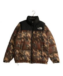 THE NORTH FACE（ザ ノース フェイス）の古着「ノベルティーヌプシジャケット」｜ブラック×ブラウン