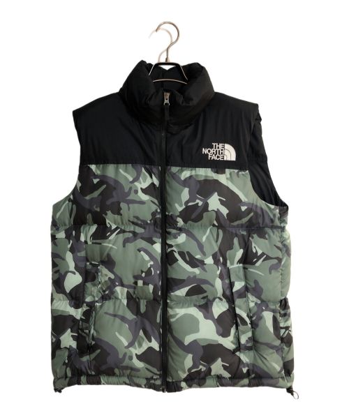 THE NORTH FACE（ザ ノース フェイス）THE NORTH FACE (ザ ノース フェイス) ダウンベスト グリーン サイズ:XLの古着・服飾アイテム