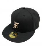 New Era×FOG ESSENTIALSニューエラ×フィアオブゴッド エッセンシャル）の古着「キャップ」｜ブラック