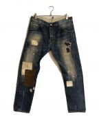 DSQUARED2ディースクエアード）の古着「13AW KENNY TWIST JEAN/ケニーツイスト スキニーデニムパンツ」｜インディゴ