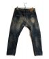 DSQUARED2 (ディースクエアード) 13AW KENNY TWIST JEAN/ケニーツイスト スキニーデニムパンツ インディゴ サイズ:50：13000円