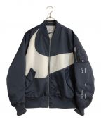 NIKEナイキ）の古着「AS M NSW SYNFL SWOOSH BOMBER THUNDER ジャケット」｜BLUE/PHOTON DUST/PHO