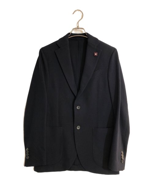 LARDINI（ラルディーニ）LARDINI (ラルディーニ) 段返りアンコンジャケット ネイビー サイズ:44の古着・服飾アイテム