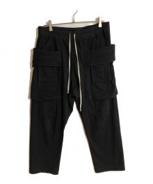 DRKSHDW（ダークシャドウ）の古着「22SS CREATCH CARGO CROPPED DRAWSTRING」｜ブラック