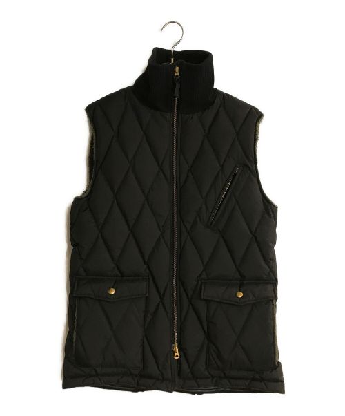 WEST RIDE（ウエストライド）WEST RIDE (ウエストライド) RACING DOWN VEST/レーシングダウンベスト ブラック サイズ:Ｌの古着・服飾アイテム