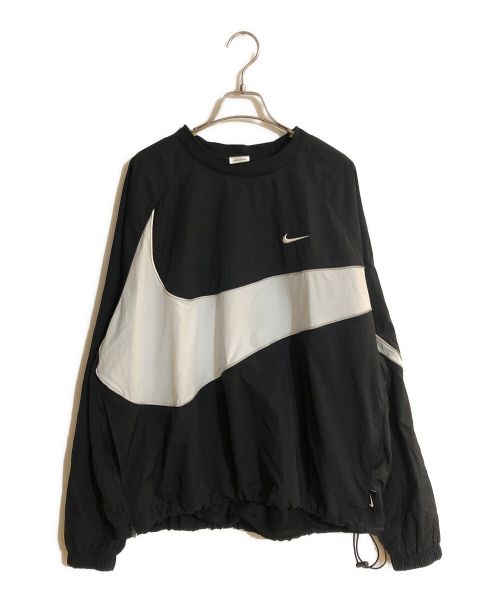 NIKE（ナイキ）NIKE (ナイキ) Sportswear Big Swoosh Woven Jacket/ナイキ ウーブン スウッシュ ブラック サイズ:Lの古着・服飾アイテム