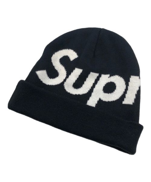 SUPREME（シュプリーム）Supreme (シュプリーム) BIG LOGO BEANIE/ビッグロゴビーニー ブラックの古着・服飾アイテム