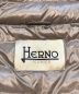 中古・古着 HERNO (ヘルノ) SOFIA 7分袖ダウンジャケット ブラウン サイズ:40：25000円