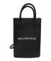 BALENCIAGA（バレンシアガ）の古着「MINI SHOPPING BAG SQUARE CALF」｜ブラック