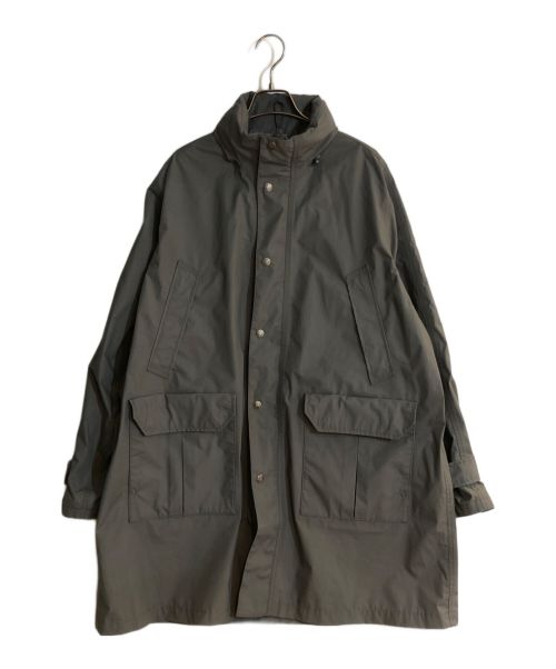 THE NORTHFACE PURPLELABEL（ザ・ノースフェイス パープルレーベル）THE NORTHFACE PURPLELABEL nanamica (ナナミカ) 65/35 HYVENT Stand Collar Coat/65/35はイベントスタンドカラーコート グレー サイズ:Mの古着・服飾アイテム