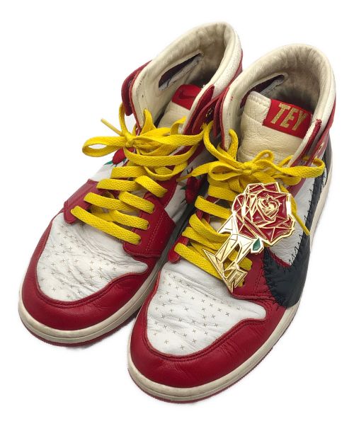 NIKE（ナイキ）NIKE (ナイキ) TEYANA TAILOR WMNS Air Jordan 1 High Zoom CMFT 2/ウィメンズ エアジョーダン1 ハイ ズーム CMFT 2 レッド サイズ:28cmの古着・服飾アイテム