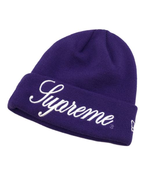 SUPREME（シュプリーム）Supreme (シュプリーム) 24FW Script Beanie/24FWスクリプトビーニー パープルの古着・服飾アイテム