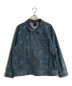 JORDANジョーダン）の古着「AS M J FLT HRTG DENIM JKT/ナイキ ジョーダン ブランド フライト ヘリテージ ジャケット」｜インディゴ