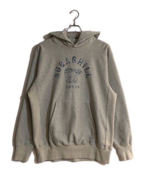 SUGARHILL（シュガーヒル）SUGARHILL (シュガーヒル) LOGO PRINDED HOODIE/ロゴプリンテッドフーディー グレー サイズ:1の古着・服飾アイテム