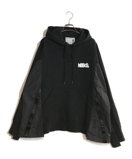 NIKE（ナイキ）NIKE (ナイキ) sacai (サカイ) NRG HOODIE ブラック サイズ:XLの古着・服飾アイテム