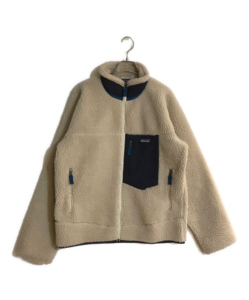 Patagonia（パタゴニア）Patagonia (パタゴニア) Classic Retro-X Jacket/クラシック レトロX ジャケット アイボリー サイズ:Mの古着・服飾アイテム