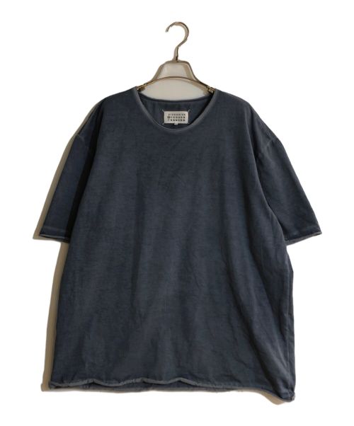 Maison Margiela（メゾンマルジェラ）Maison Margiela (メゾンマルジェラ) オーバーサイズ カットオフ Tシャツ スカイブルー サイズ:Mの古着・服飾アイテム