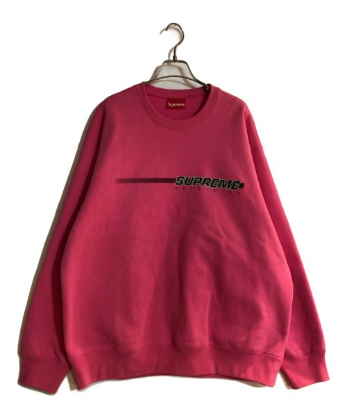 SUPREME（シュプリーム）Supreme (シュプリーム) 21SS Precision Crewneck/プレシジョン クルーネック ピンク サイズ:Lの古着・服飾アイテム