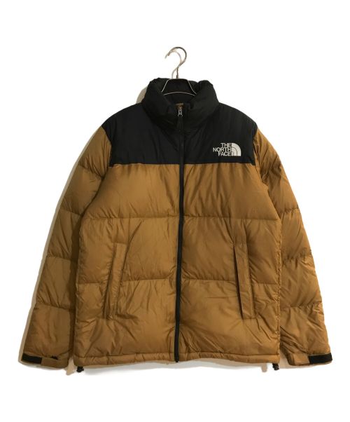 THE NORTH FACE（ザ ノース フェイス）THE NORTH FACE (ザ ノース フェイス) ダウンジャケット ブラック×ベージュ サイズ:XXLの古着・服飾アイテム