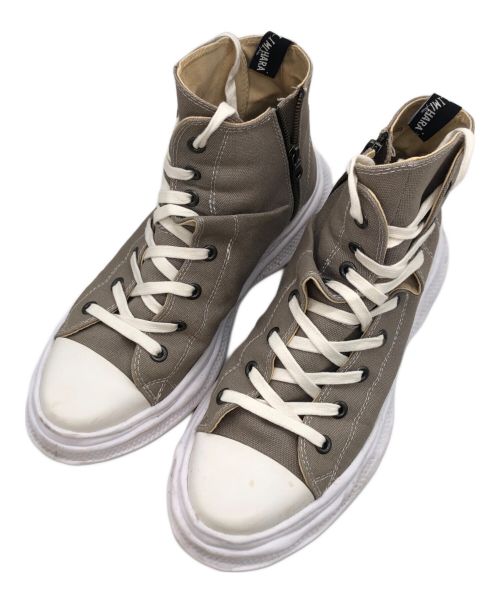 Maison MIHARA YASUHIRO（メゾン ミハラ ヤスヒロ）Maison MIHARA YASUHIRO (メゾン ミハラ ヤスヒロ) LIMI feu (リミフゥ) TWIST SNEAKER/ツイストスニーカー グレー サイズ:43の古着・服飾アイテム