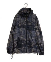 DIESEL（ディーゼル）の古着「J-WARRENT-CMF カモフラージュウィンドブレーカー」｜グレー