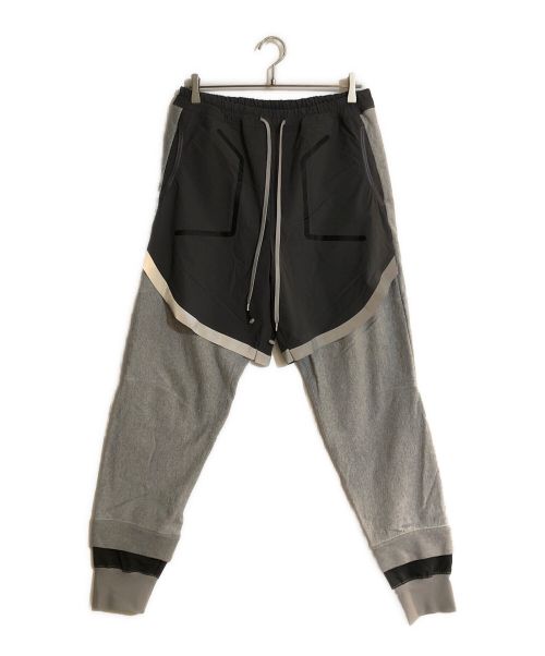 SIVA（シヴァ）SIVA (シヴァ) TECH LAYERED JOGGER PANTS 2/テッチレイヤードジョガーパンツ2 グレー サイズ:2の古着・服飾アイテム