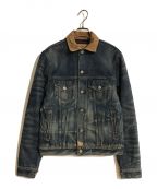 Denim & Supply Ralph Laurenデニム＆サプライ ラルフローレン）の古着「ユーズド加工デニムジャケット」｜インディゴ