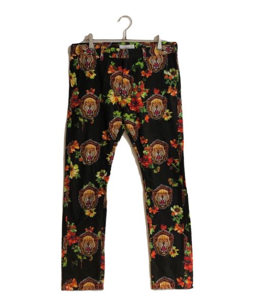 FACETASM（ファセッタズム）FACETASM (ファセッタズム) LION FLOWER FLANNEL PANTS ブラック サイズ:不明の古着・服飾アイテム