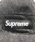 中古・古着 Supreme (シュプリーム) 24SS Coated Denim Camp Cap/24SSコーテッドデニムキャンプ グレー サイズ:Free：10000円