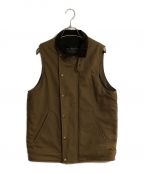 ADDICT CLOTHESアディクト クローズ）の古着「COTTON ULSTER VEST/コットン ウルスター ベスト」｜ブラウン