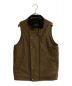 ADDICT CLOTHES（アディクト クローズ）の古着「COTTON ULSTER VEST/コットン ウルスター ベスト」｜ブラウン