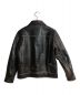 CALLEE (キャリー) HORSE LEATHER SPORT TYPE JACKET/ホースレザースポーツタイプジャケット ブラック サイズ:M：40000円