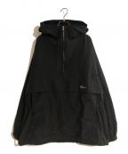 COOTIE PRODUCTIONSクーティープロダクツ）の古着「N/L/C Weather Cloth Anorak Hoodie」｜ブラック