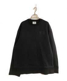 Y-3（ワイスリー）の古着「CLASSIC CHEST LOGO CREW SWEATSHIRT」｜ブラック