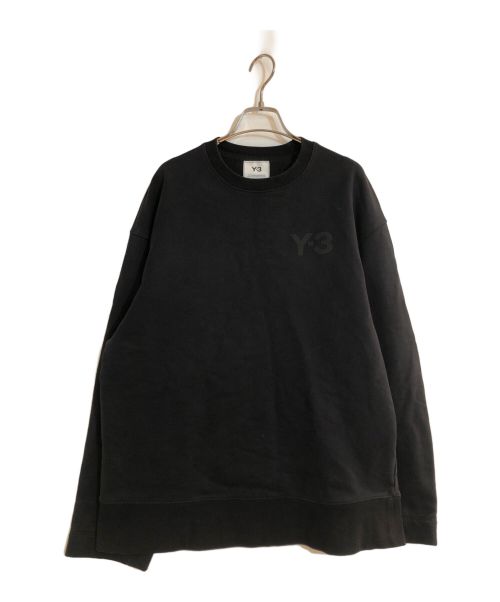 Y-3（ワイスリー）Y-3 (ワイスリー) CLASSIC CHEST LOGO CREW SWEATSHIRT ブラック サイズ:Sの古着・服飾アイテム