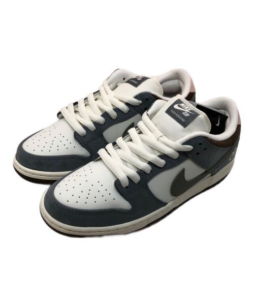 NIKE SB（ナイキエスビー）NIKE SB (ナイキエスビー) Yuto Horigome (堀米 雄斗) DUNK LOW PRO QS グレー×ホワイト サイズ:28㎝の古着・服飾アイテム