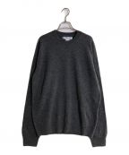 COMME des GARCONS SHIRTコムデギャルソンシャツ）の古着「WOOL CREWNECK PULLOVER」｜グレー