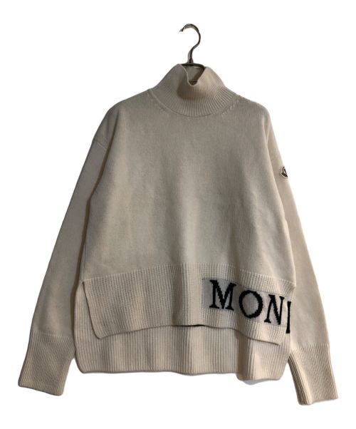 MONCLER（モンクレール）MONCLER (モンクレール) LUPETTO TRICOT ホワイト サイズ:XSの古着・服飾アイテム