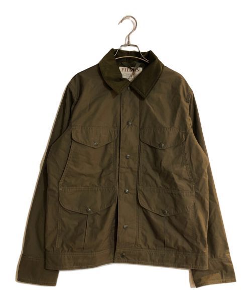 FILSON GARMENT（フィルソン ガーメント）FILSON GARMENT (フィルソン ガーメント) Lightweight Dry Cloth Journeyman Jacket グリーン サイズ:Sの古着・服飾アイテム