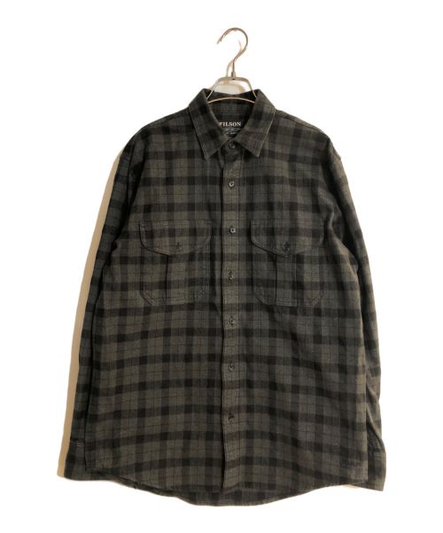 FILSON GARMENT（フィルソン ガーメント）FILSON GARMENT (フィルソン ガーメント) チェックシャツ グレー サイズ:Sの古着・服飾アイテム