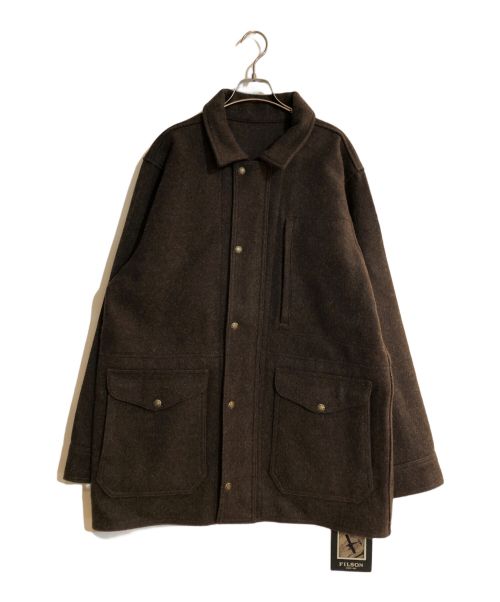 FILSON GARMENT（フィルソン ガーメント）FILSON GARMENT (フィルソン ガーメント) ウールハンティングジャケット ブラウン サイズ:Lの古着・服飾アイテム