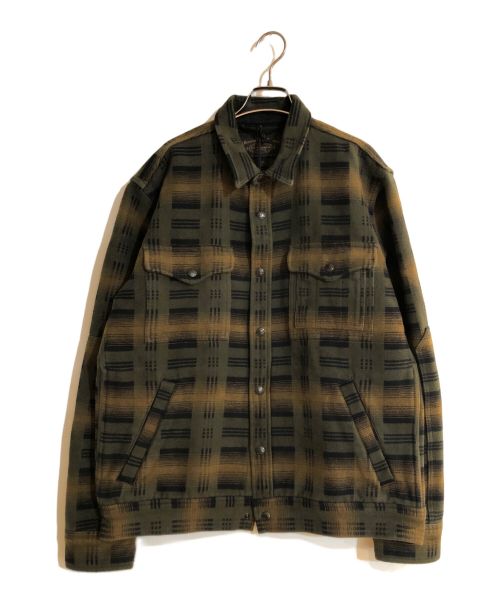 C.C. Filson（フィルソン）C.C. FILSON (フィルソン) BEARTOOTH JAC-SHIRT グリーン サイズ:Mの古着・服飾アイテム