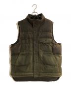 FILSONフィルソン）の古着「Down Cruiser Vest」｜カーキ