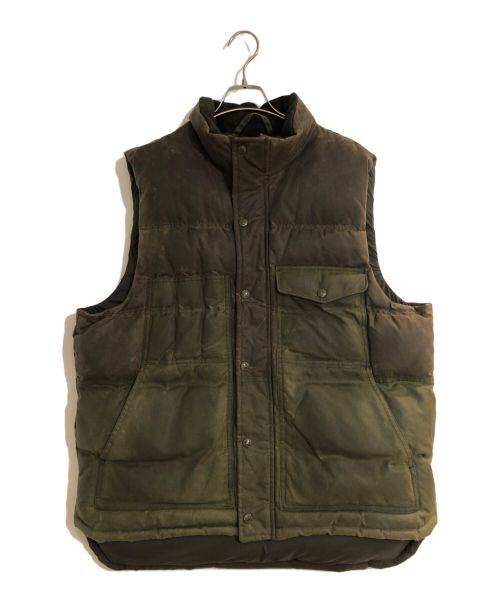 FILSON（フィルソン）FILSON (フィルソン) Down Cruiser Vest カーキ サイズ:Lの古着・服飾アイテム