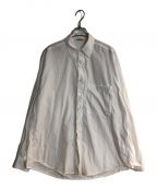 AURALEEオーラリー）の古着「WASHED FINX TWILL BIG SHIRT」｜ホワイト