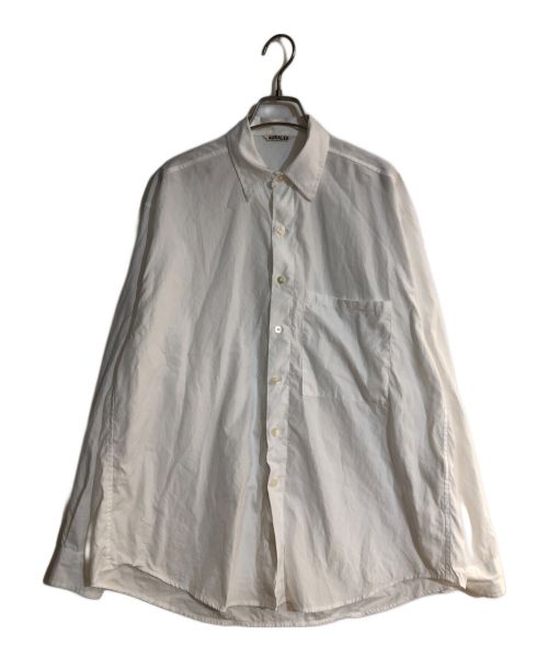 AURALEE（オーラリー）AURALEE (オーラリー) WASHED FINX TWILL BIG SHIRT ホワイト サイズ:3の古着・服飾アイテム