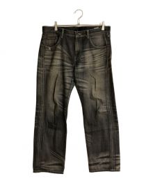 NEIGHBORHOOD（ネイバーフッド）の古着「BASIC STRAIGHT DENIM PANTS」｜ブラック